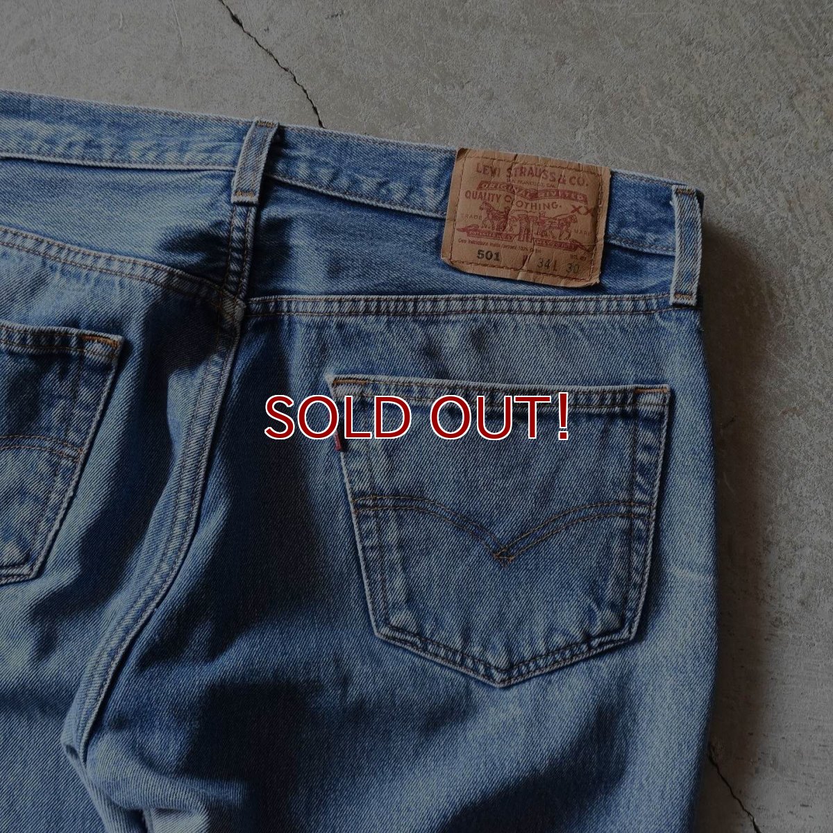 画像7: 1990s Levi's 501　 "MADE IN MEXICO"　 表記W34 L30  (7)