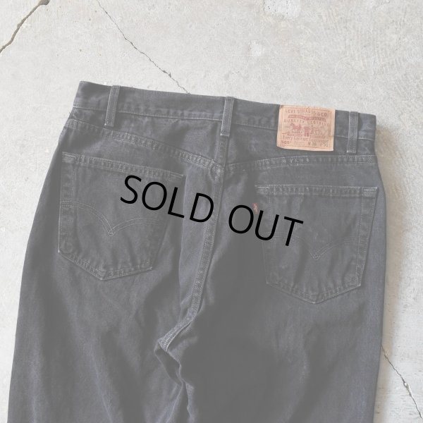 画像9: 1990s Levi's 505-0260 ブラックデニム  "MADE IN USA"  表記W36 L30
