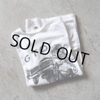 1960s RUSSELL "GTO RACING TEAM" バックプリントTシャツ　 "MADE IN USA"　 表記L 