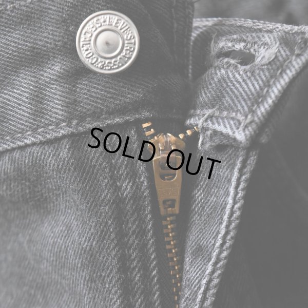 画像6: 1990s Levi's 505-0260 ブラックデニム  "MADE IN USA"  表記W36 L30