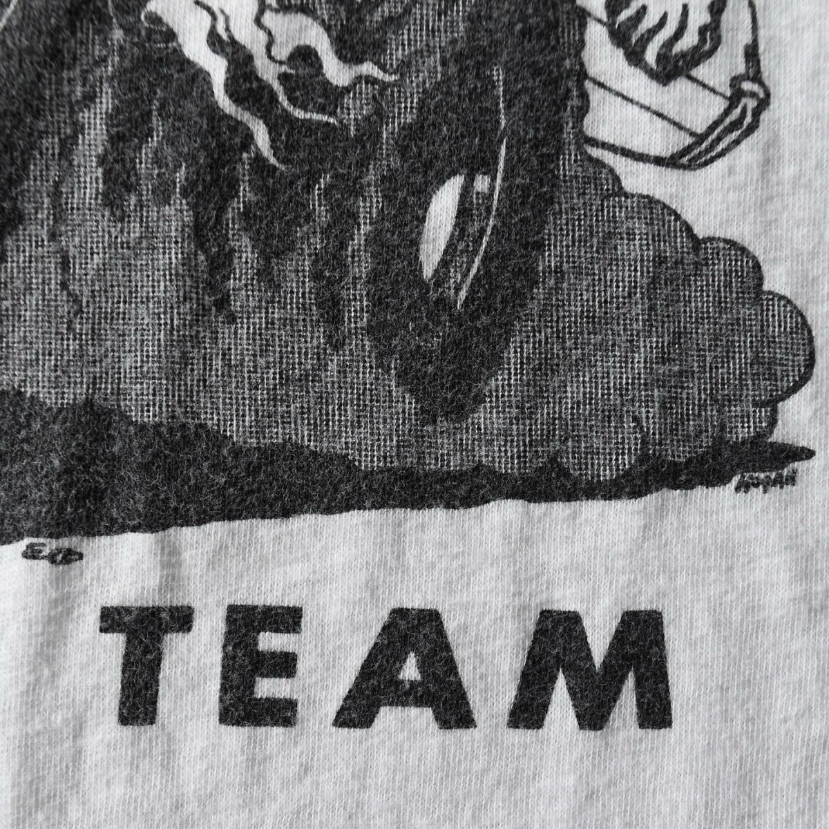 画像7: 1960s RUSSELL "GTO RACING TEAM" バックプリントTシャツ　 "MADE IN USA"　 表記L  (7)