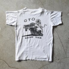 画像3: 1960s RUSSELL "GTO RACING TEAM" バックプリントTシャツ　 "MADE IN USA"　 表記L  (3)
