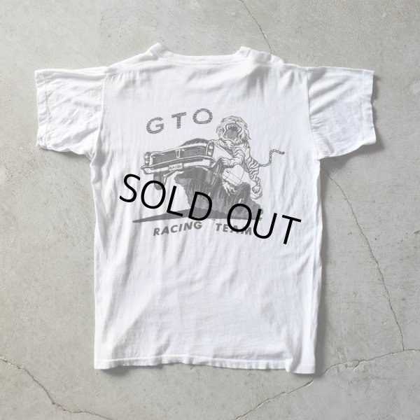 画像3: 1960s RUSSELL "GTO RACING TEAM" バックプリントTシャツ　 "MADE IN USA"　 表記L 