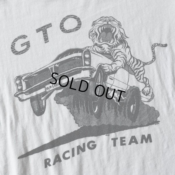 画像6: 1960s RUSSELL "GTO RACING TEAM" バックプリントTシャツ　 "MADE IN USA"　 表記L 
