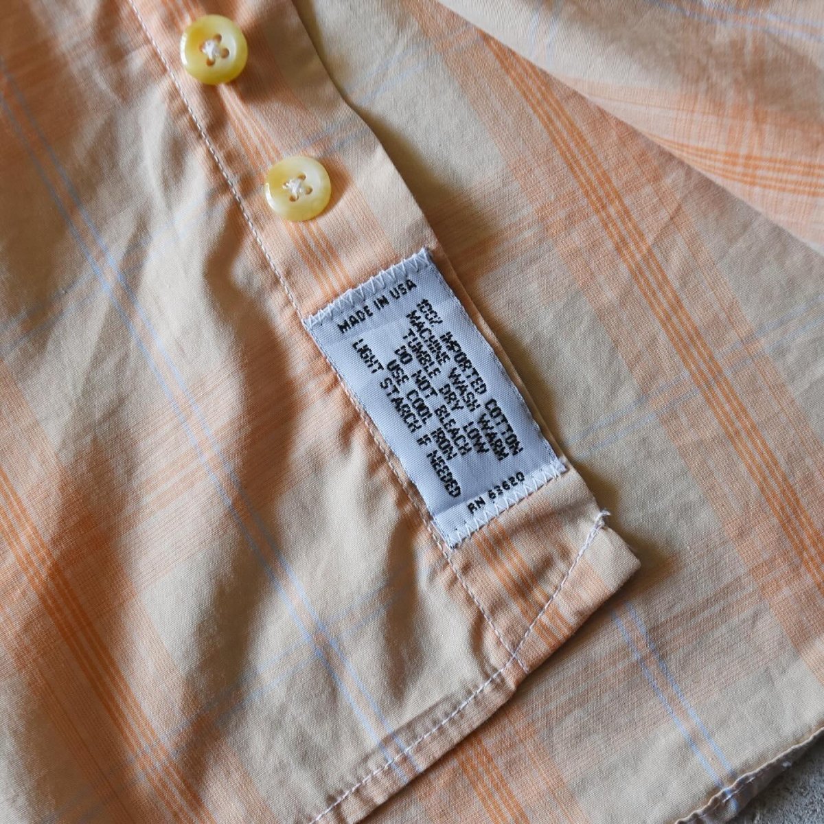 画像7: GITMAN BROS. ボタンダウンシャツ　 "MADE IN USA"　 表記M  (7)