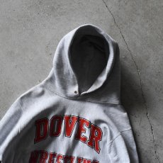画像2: 1990s Champion リバースウィーブパーカー　 "DOVER WRESTLING"　 表記M  (2)