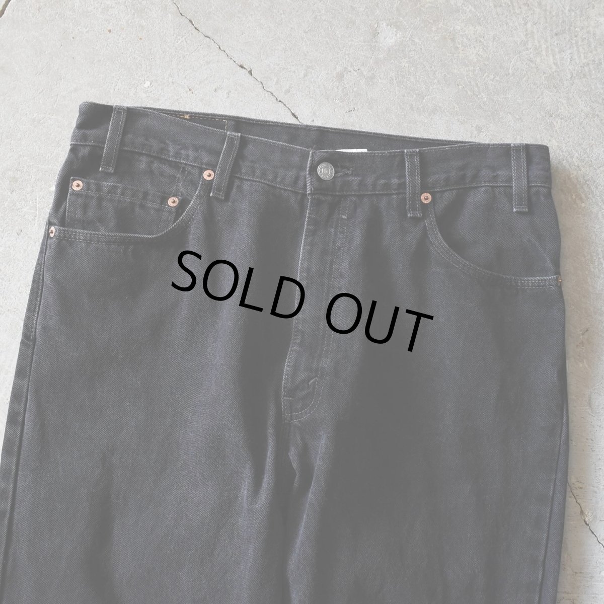 画像8: 1990s Levi's 505-0260 ブラックデニム　 "MADE IN USA"　 表記W36 L30  (8)