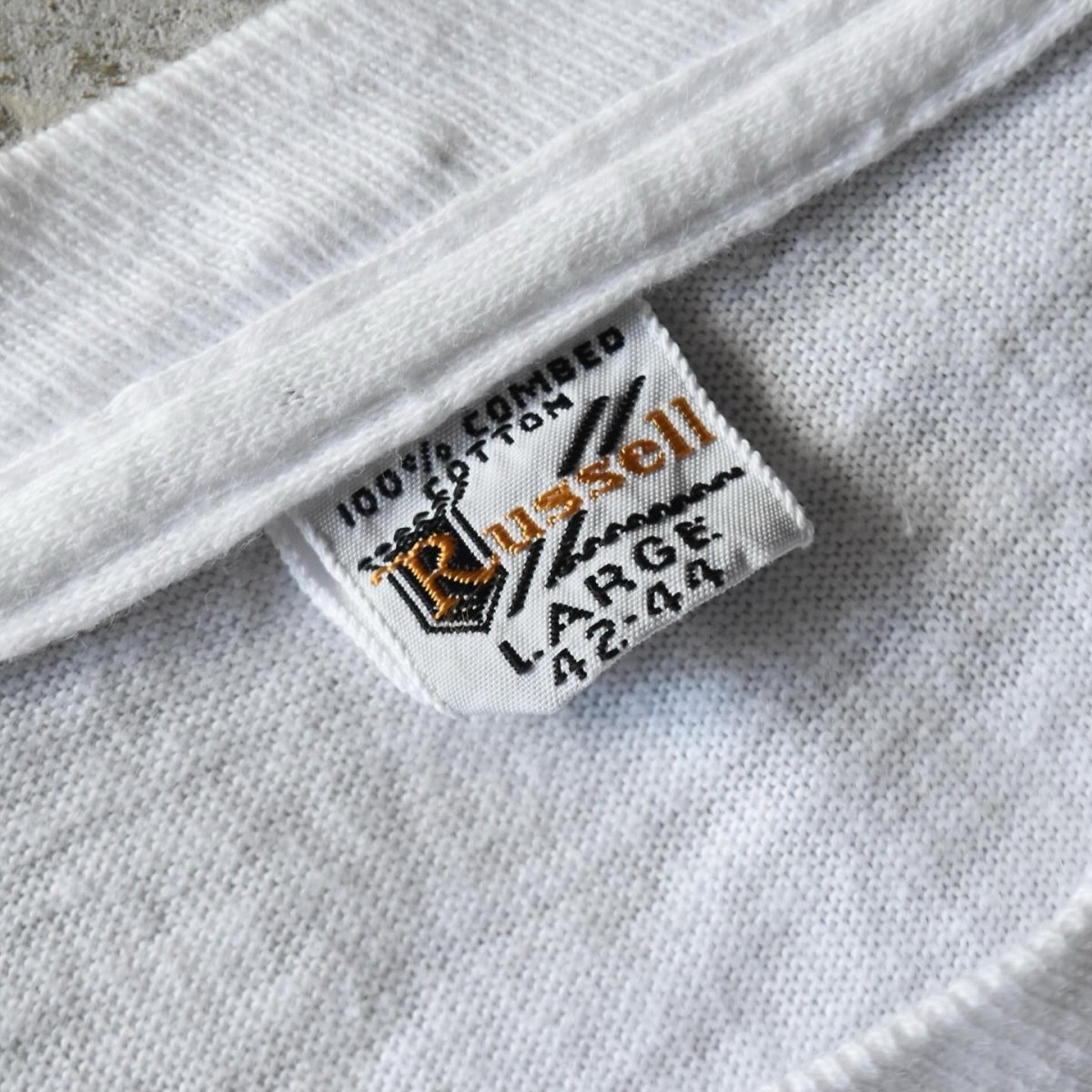 画像5: 1960s RUSSELL "GTO RACING TEAM" バックプリントTシャツ　 "MADE IN USA"　 表記L  (5)