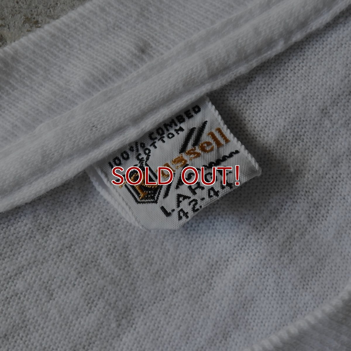画像5: 1960s RUSSELL "GTO RACING TEAM" バックプリントTシャツ　 "MADE IN USA"　 表記L  (5)