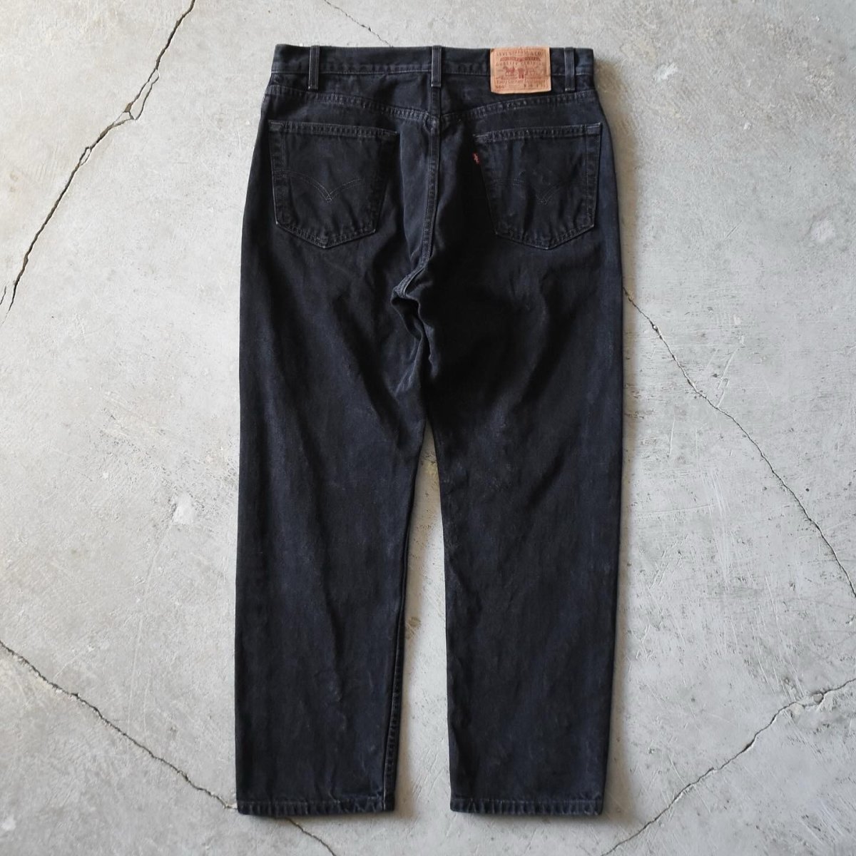 画像12: 1990s Levi's 505-0260 ブラックデニム　 "MADE IN USA"　 表記W36 L30  (12)