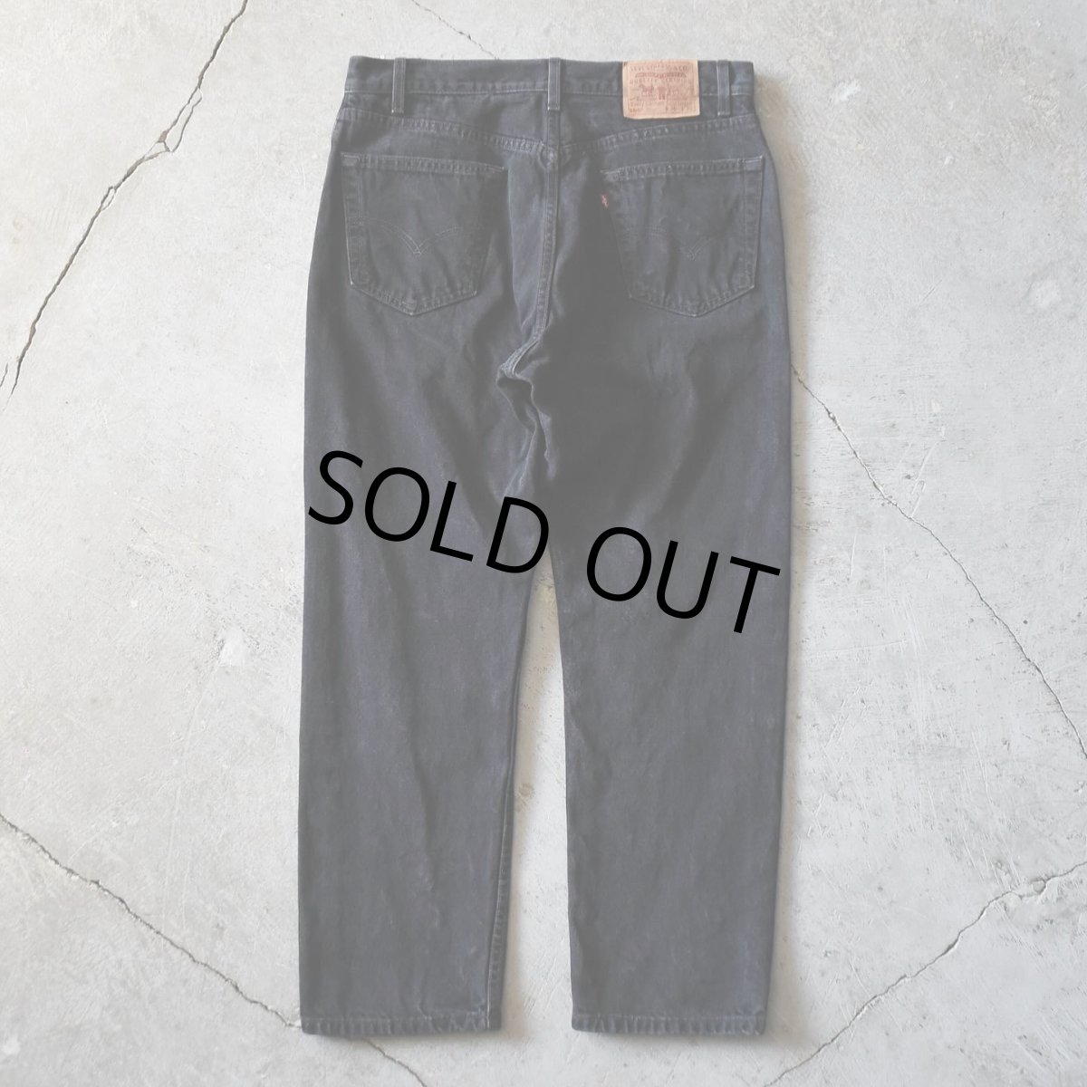 画像12: 1990s Levi's 505-0260 ブラックデニム　 "MADE IN USA"　 表記W36 L30  (12)
