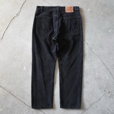 画像12: 1990s Levi's 505-0260 ブラックデニム　 "MADE IN USA"　 表記W36 L30  (12)