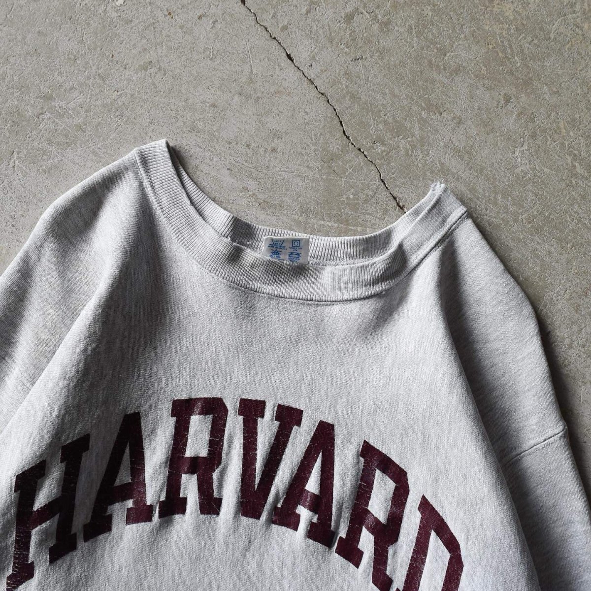 画像2: 1980s Champion リバースウィーブスウェット　 "HARVARD"　 表記XXL  (2)