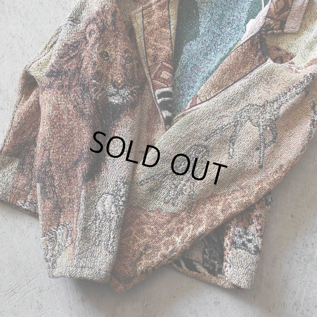 画像6: 1990s PAINTED PONY ショート丈ゴブランジャケット　 "MADE IN USA"　 表記M  (6)