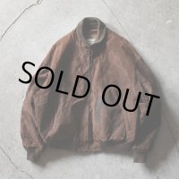 1980s L.L.Bean スウェードレザージャケット　 "MADE IN USA"　 表記44 