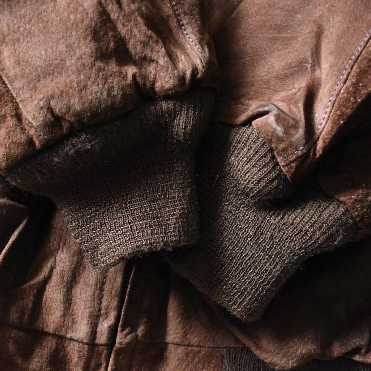 画像8: 1980s L.L.Bean スウェードレザージャケット　 "MADE IN USA"　 表記44  (8)