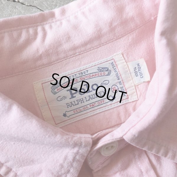 画像4: 1980-90s POLO RALPH LAUREN ワークシャツ　 表記XL 