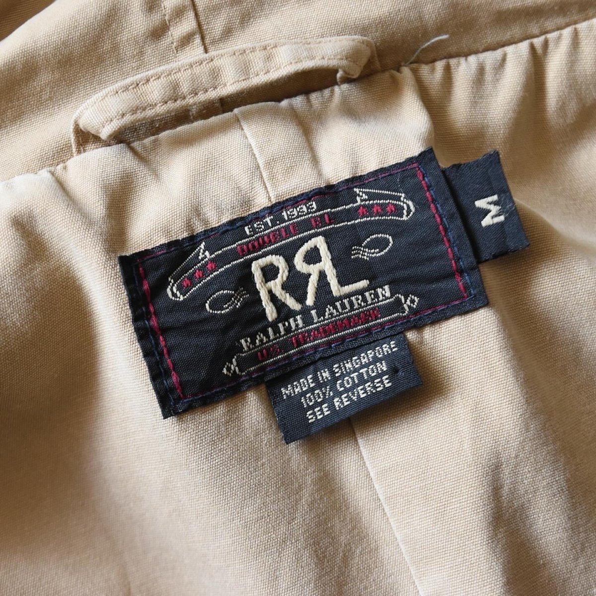 画像5: 1990s RRL スノーパーカー/US.ARMY TYPE　 "三ツ星タグ"　 表記M  (5)