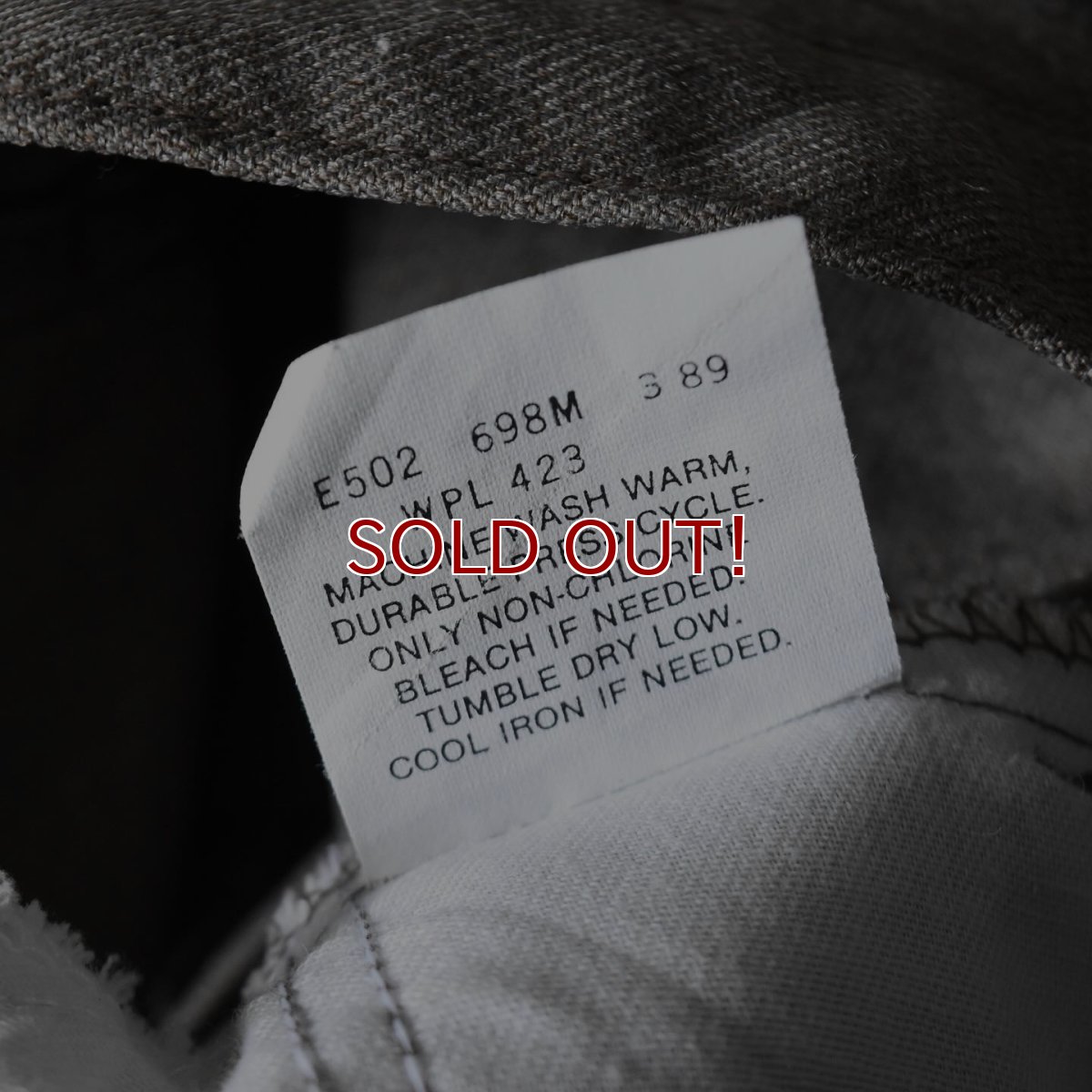 画像8: 1980s Levi's 517 STA-PREST　 "MADE IN USA"　 表記W36 L32  (8)