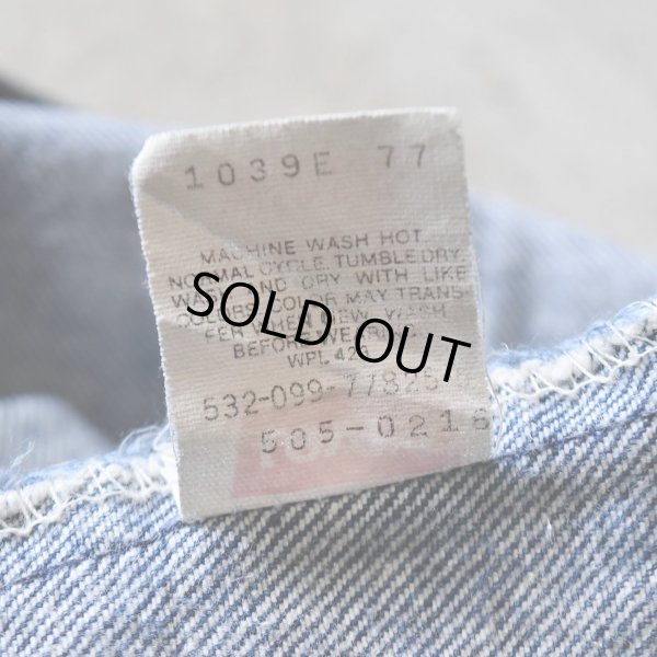 画像7: 1980s Levi's 505  "MADE IN USA"  表記W36 L30
