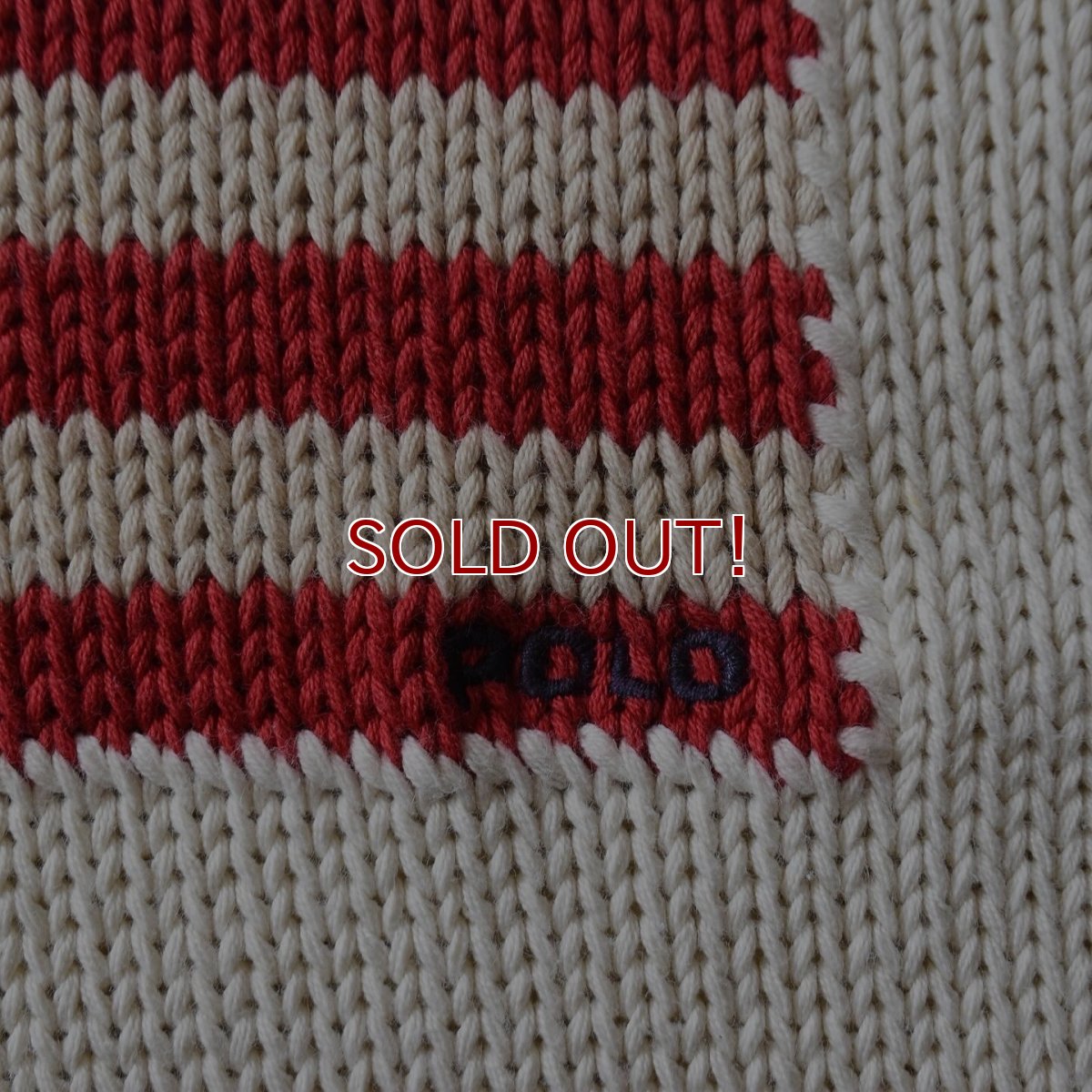 画像5: 1990s Polo by RalphLauren 星条旗コットンニットセーター　 実寸XL  (5)