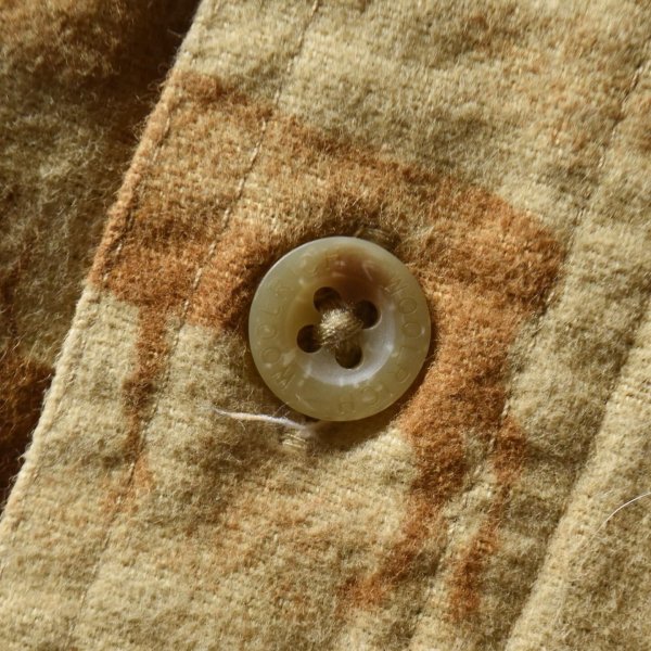 画像7: WOOLRICH シカ柄シャモアクロスシャツ　 表記M 