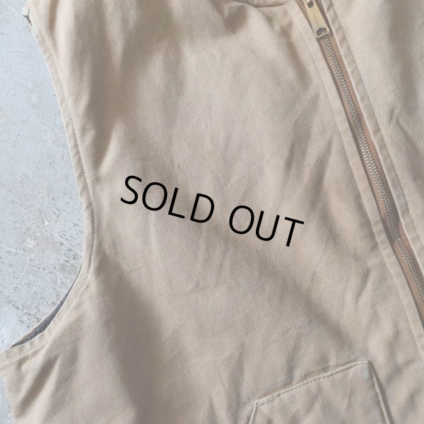 画像9: 1990s Carhartt ブラウンダックベスト  "MADE IN USA"  表記XXL-TALL