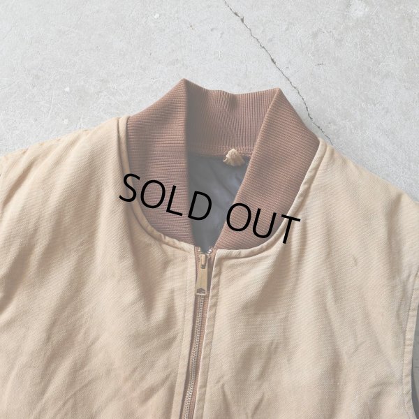 画像5: 1990s Carhartt ブラウンダックベスト  "MADE IN USA"  表記XXL-TALL