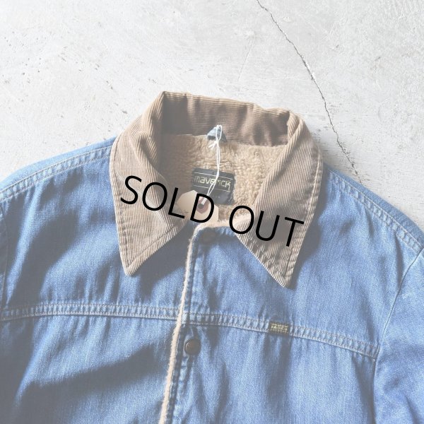 画像5: 1970s MAVERICK デニムボアジャケット  "MADE IN USA"  実寸L