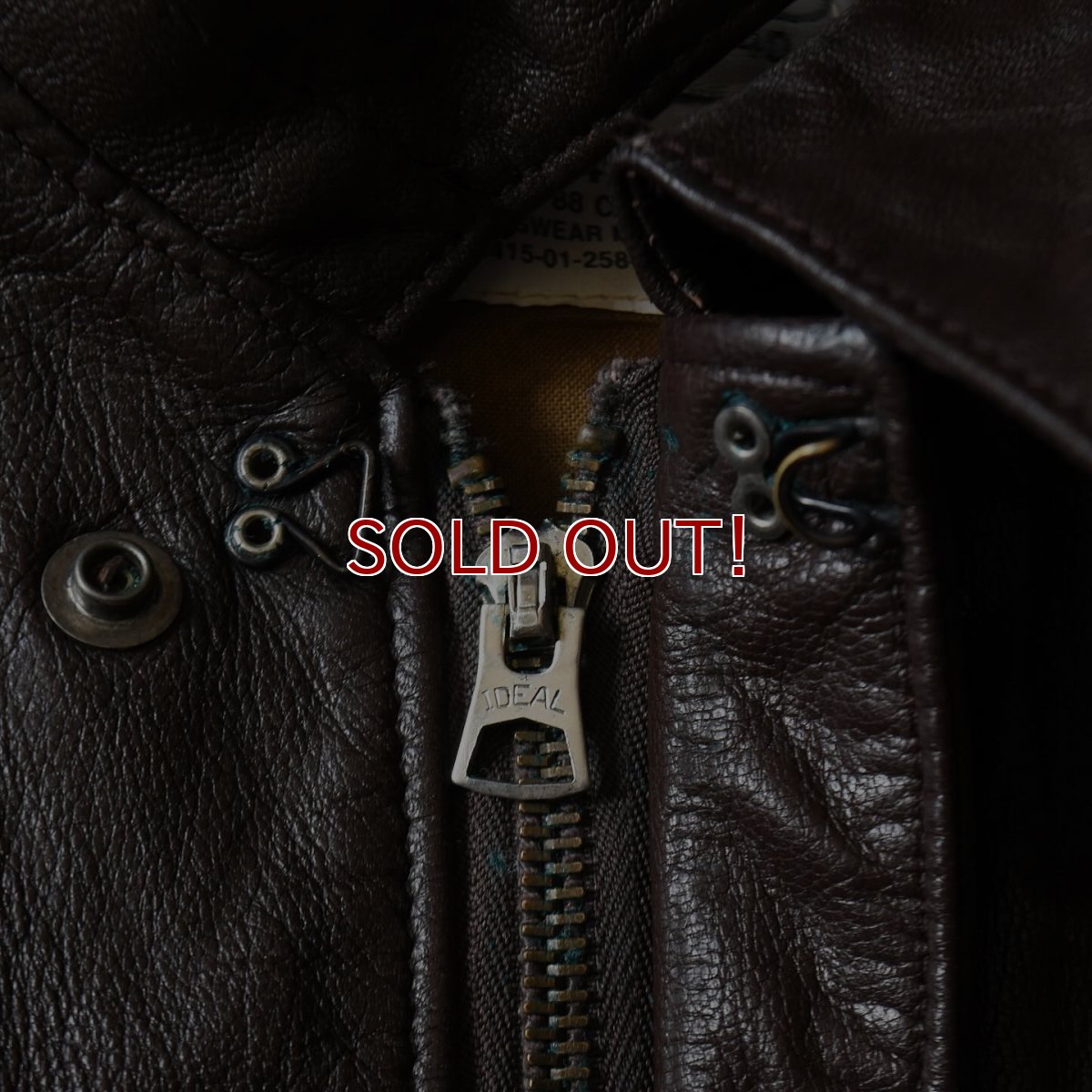 画像6: 1980s SADDLERY×COOPER A-2 フライトレザージャケット　 "MADE IN USA"　 表記40R  (6)