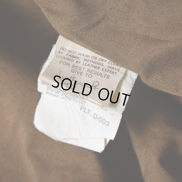 画像13: 1980s SADDLERY×COOPER A-2 フライトレザージャケット　 "MADE IN USA"　 表記40R 