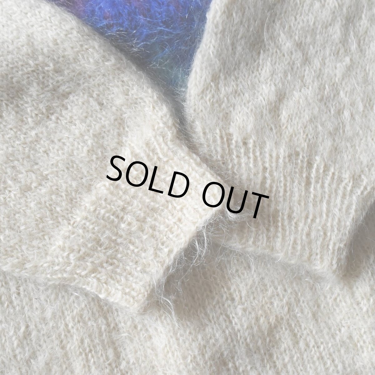 画像5: LILLUNN ノルディックモヘアセーター　 "HAND KNIT OF NORWAY"　 実寸L  (5)