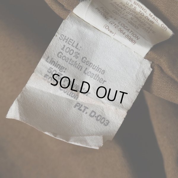 画像14: 1980s SADDLERY×COOPER A-2 フライトレザージャケット　 "MADE IN USA"　 表記40R 