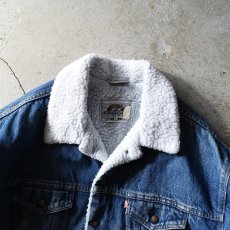 画像5: 1990s Levi's 70609 デニムボアジャケット　 "MADE IN USA"　 表記L  (5)