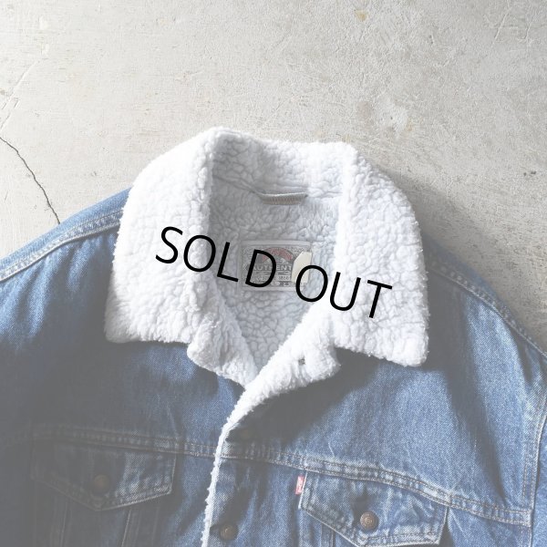 画像5: 1990s Levi's 70609 デニムボアジャケット　 "MADE IN USA"　 表記L 