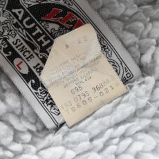 画像4: 1990s Levi's 70609 デニムボアジャケット　 "MADE IN USA"　 表記L  (4)