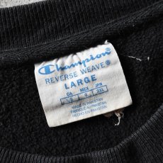 画像2: Champion リバースウィーブスウェット　 "BLACK"　 表記L  (2)