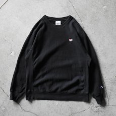 画像1: Champion リバースウィーブスウェット　 "BLACK"　 表記L  (1)