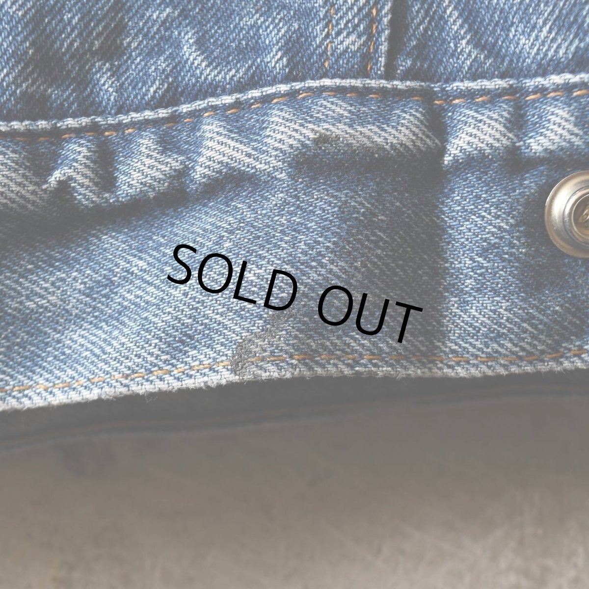 画像11: 1990s Levi's 70609 デニムボアジャケット　 "MADE IN USA"　 表記L  (11)