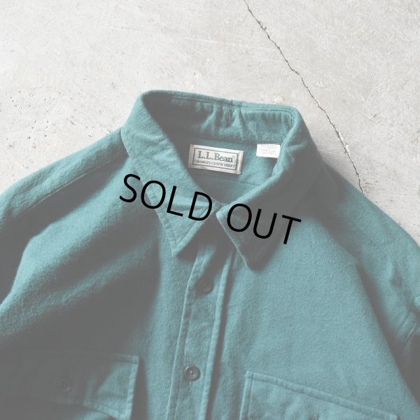画像4: 1990s L.L.Bean シャモアクロスシャツ  "MADE IN USA"  表記17