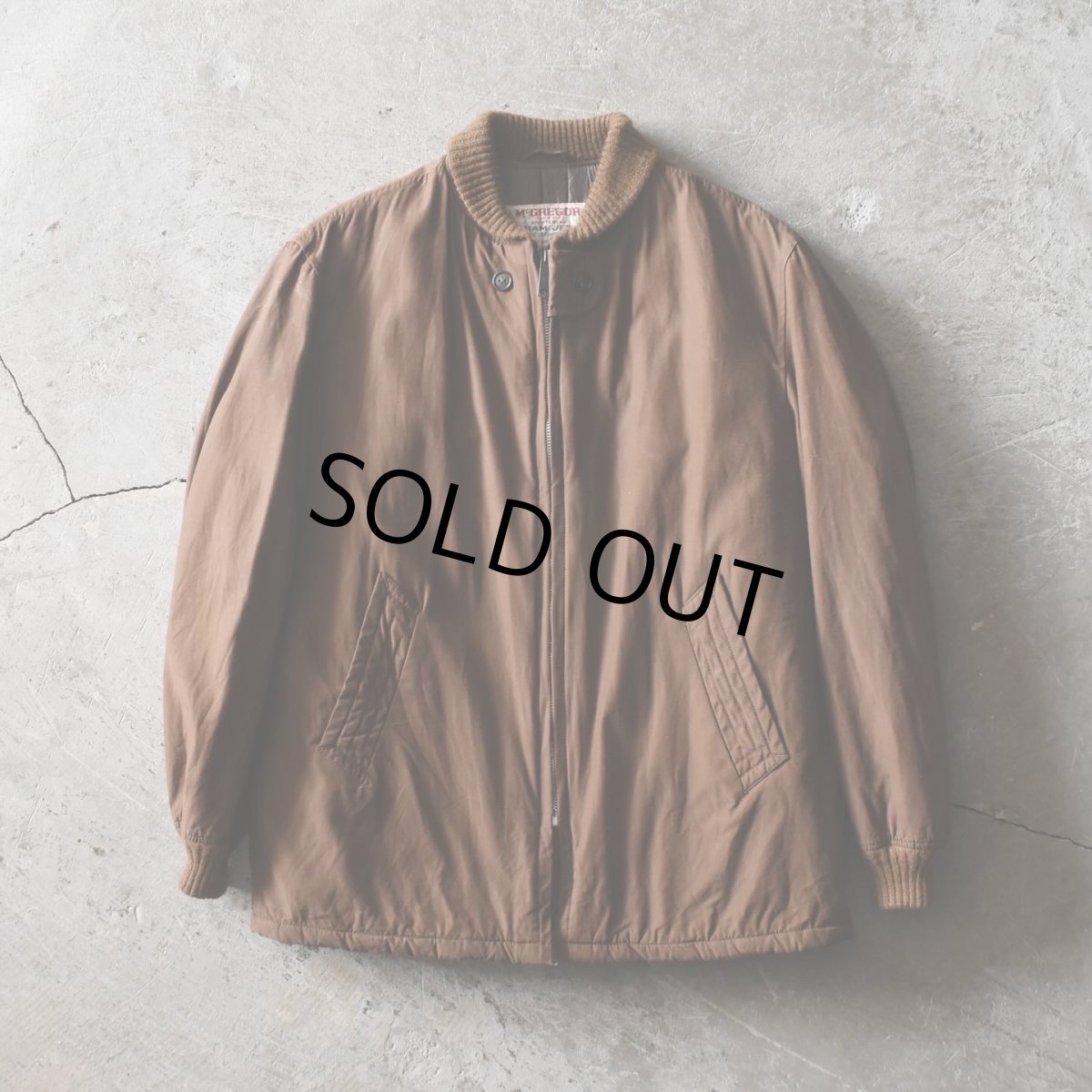 画像1: 1960s McGREGOR RAM JET ファラオジャケット　 "MADE IN USA"　 表記40  (1)