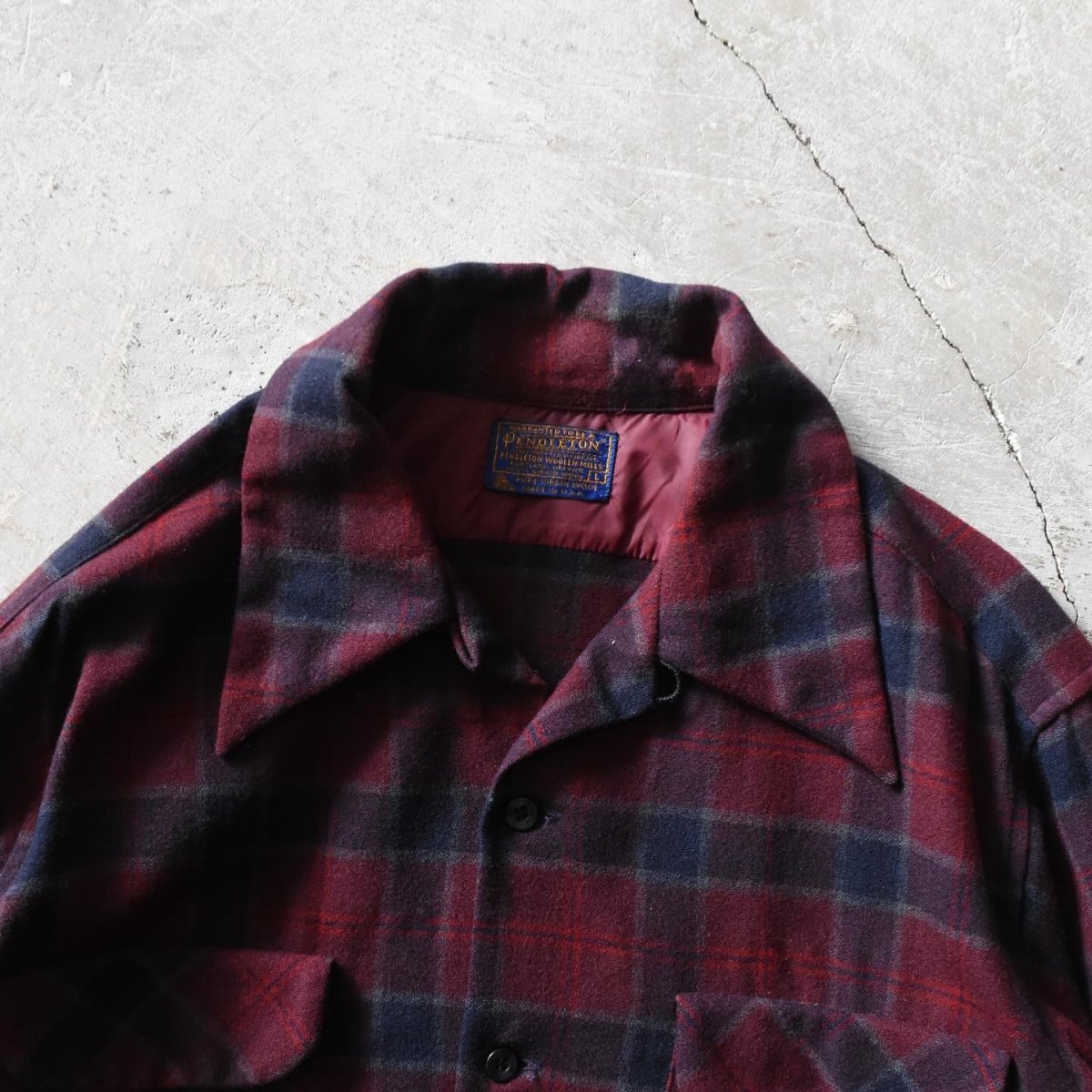 画像4: 1970s PENDLETON ウールシャツ　 "MADE IN USA"　 表記L  (4)
