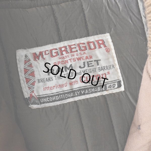画像4: 1960s McGREGOR RAM JET ファラオジャケット　 "MADE IN USA"　 表記40 