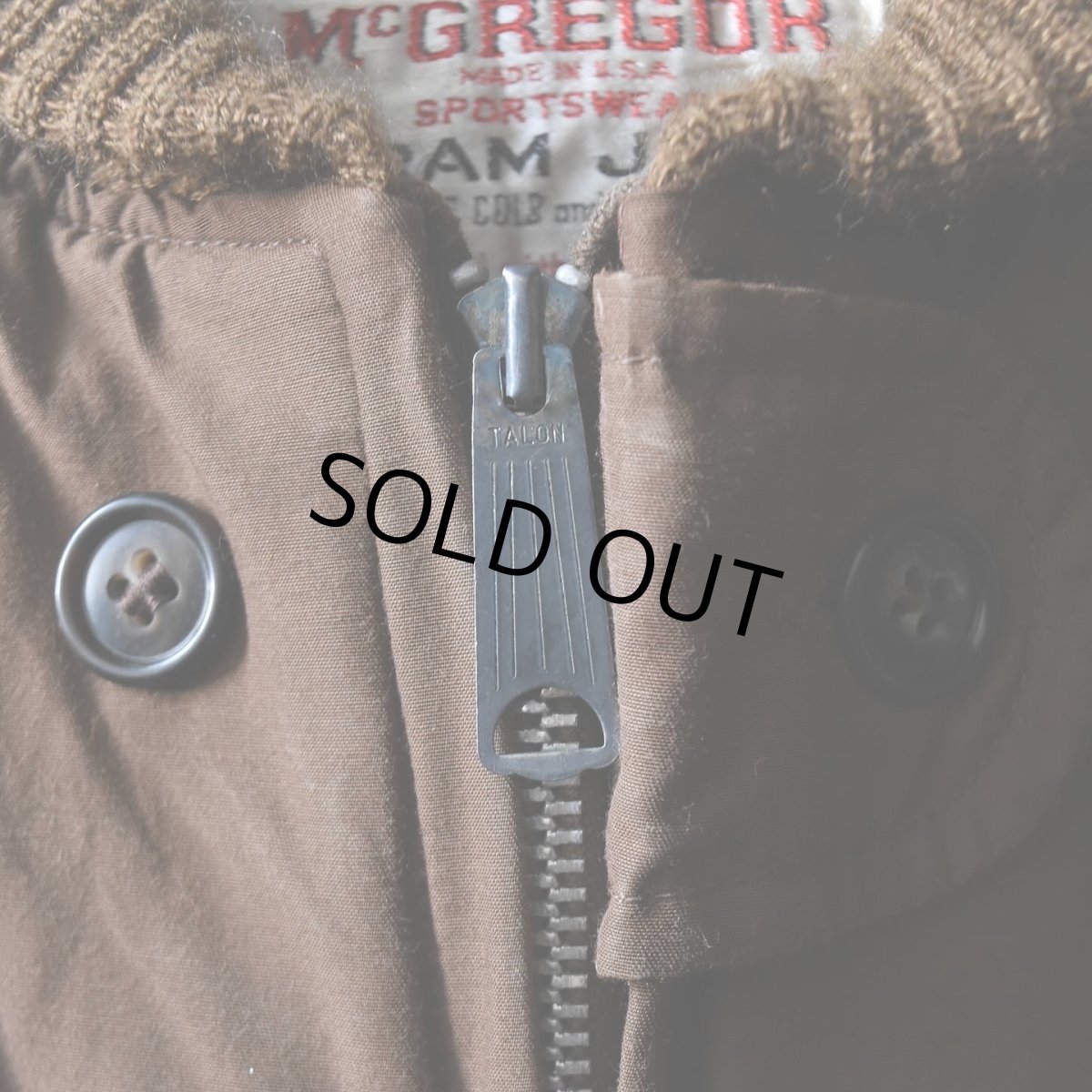 画像6: 1960s McGREGOR RAM JET ファラオジャケット　 "MADE IN USA"　 表記40  (6)