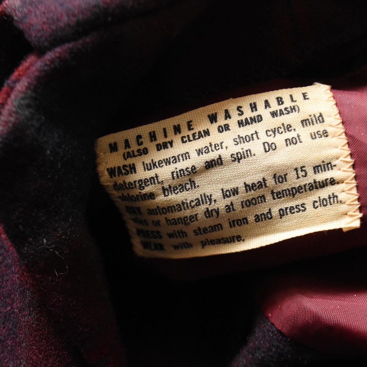 画像3: 1970s PENDLETON ウールシャツ　 "MADE IN USA"　 表記L  (3)