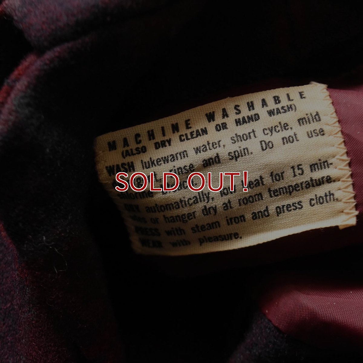 画像3: 1970s PENDLETON ウールシャツ　 "MADE IN USA"　 表記L  (3)