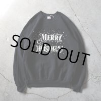 1980-90s MERRY CHRISTMAS スウェット　 "MADE IN USA"　 表記XL 