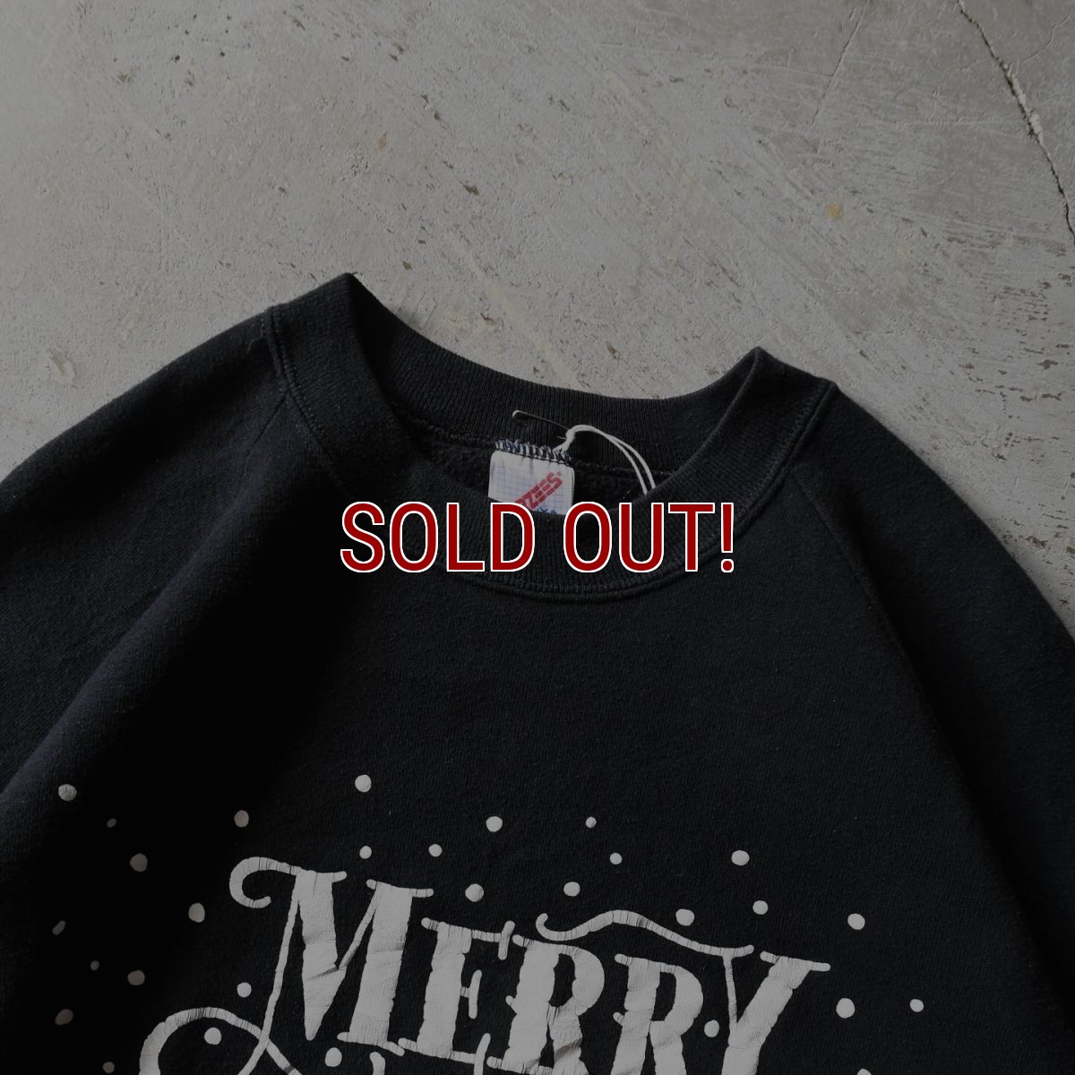 画像2: 1980-90s MERRY CHRISTMAS スウェット　 "MADE IN USA"　 表記XL  (2)