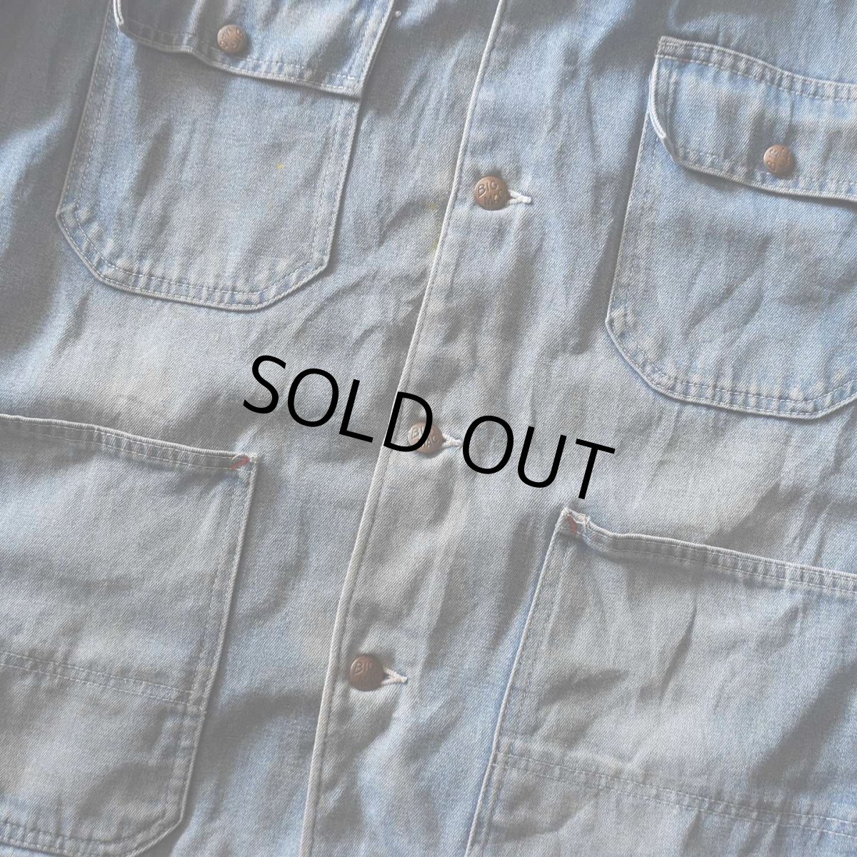 画像8: 1980s BIGMAC デニムカバーオール /ブランケットライナー　 "MADE IN USA"　 表記40  (8)