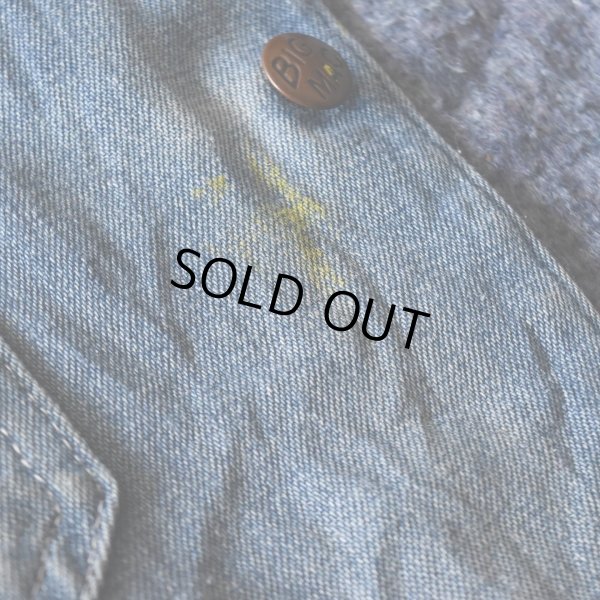 画像10: 1980s BIGMAC デニムカバーオール /ブランケットライナー  "MADE IN USA"  表記40